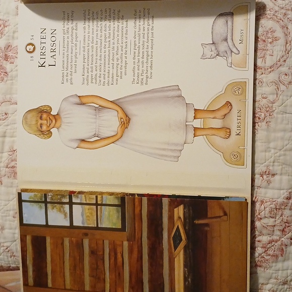 The American Girls collection, Kirsten and Samantha paper dolls - Picture 3 of 11